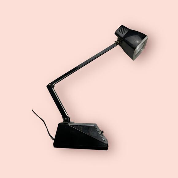 Vintage Desk table Lamp 1970s Mid Century fold up adjustable task Table Lamp - Picture 3 of 4